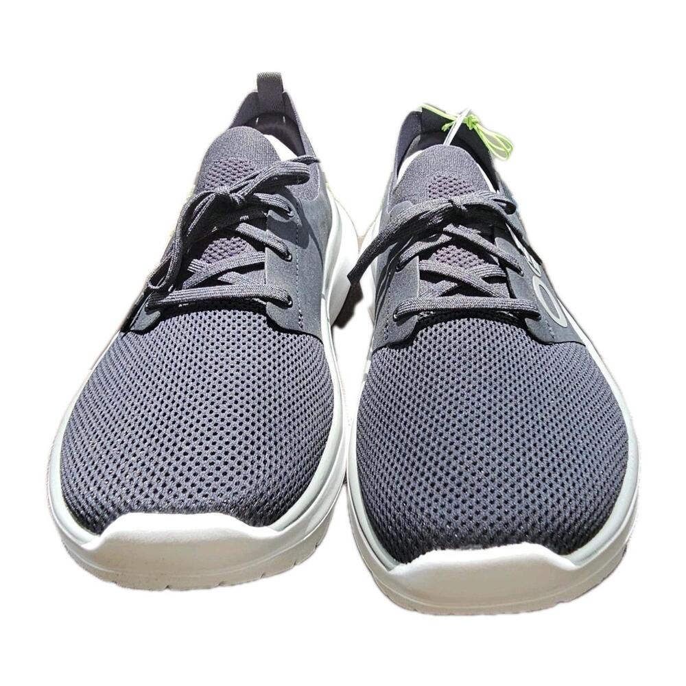 OOFOS OOMY Stride Men's Black White Size 11 US Recovery Walking Shoes NIB Sneak - Picture 3 of 9